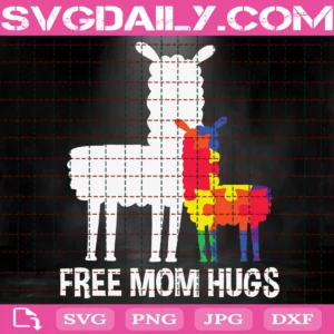 Free Mom Hugs Sheep Autism Svg