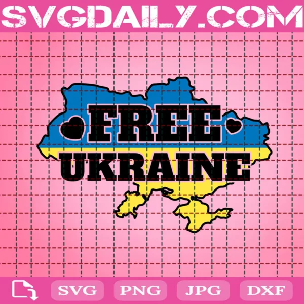 Free Ukraine Svg