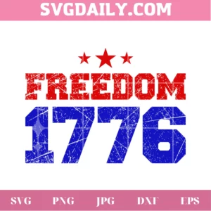 Freedom 1776 Svg