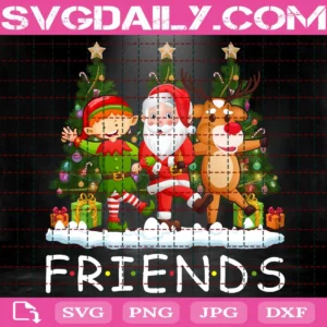 Friends Christmas Svg