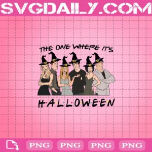 Friends Png, The One Where It's Halloween Png