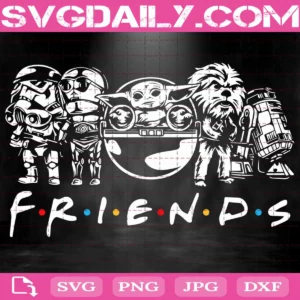 Friends Star Wars Svg