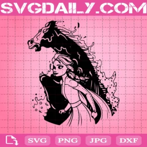 Frozen 2 Svg, Princess Elsa Svg