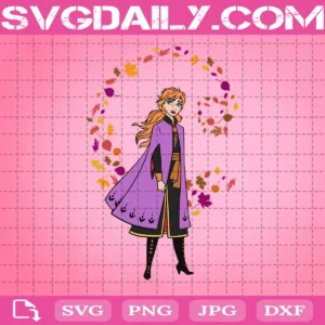 Frozen Anna Svg, Princess Anna Frozen Svg
