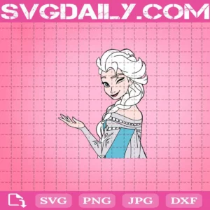 Frozen Queen Elsa Svg