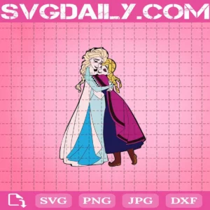 Frozen Queen Elsa Svg