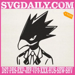 Fumikage Tokoyami Embroidery Design