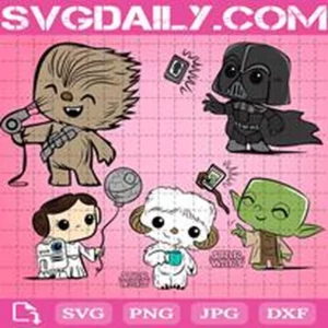 Funko Star Wars Svg