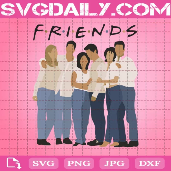 Funny Friends Svg