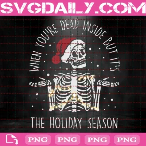 Funny Skeleton Christmas Png