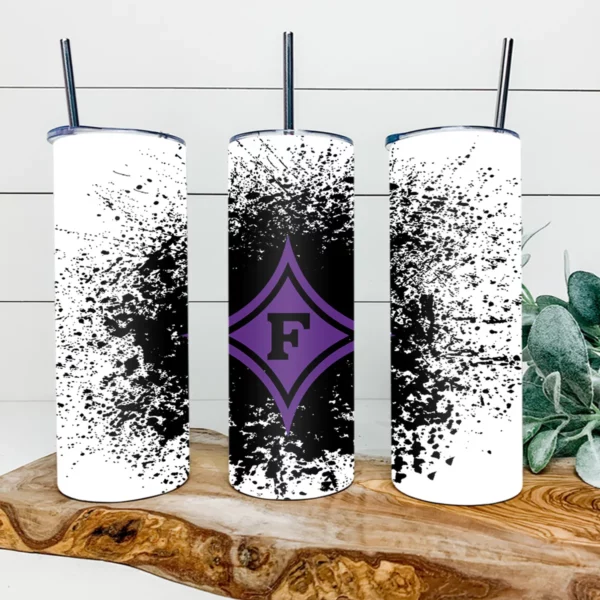 Furman Paladins 20oz Skinny Tumbler