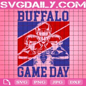 Game Day In Buffalo Quarterback Svg