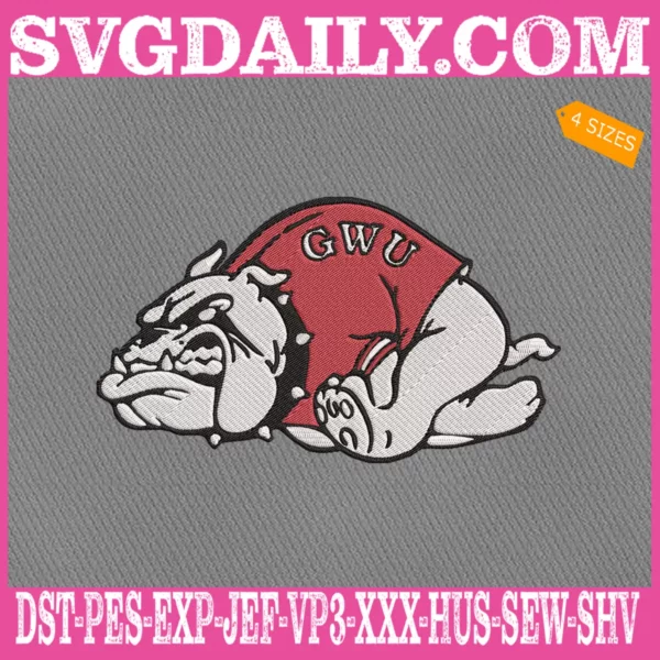 Gardner-Webb Runnin' Bulldogs Embroidery Machine