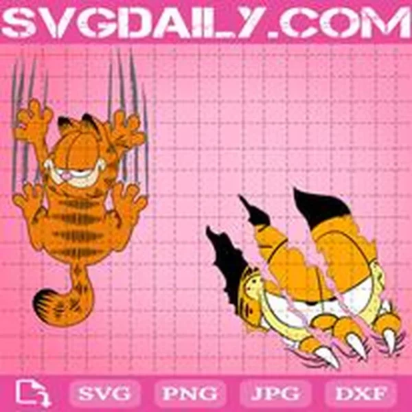 Garfield Svg, Garfield Cartoon Svg
