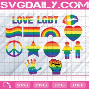 Gay Pride Bundle Svg Free