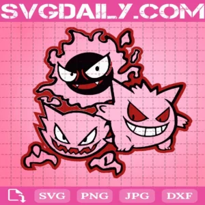 Gengar Pokemon Svg