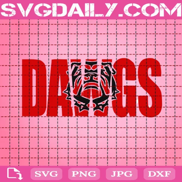 Georgia Bulldogs Dawgs Svg