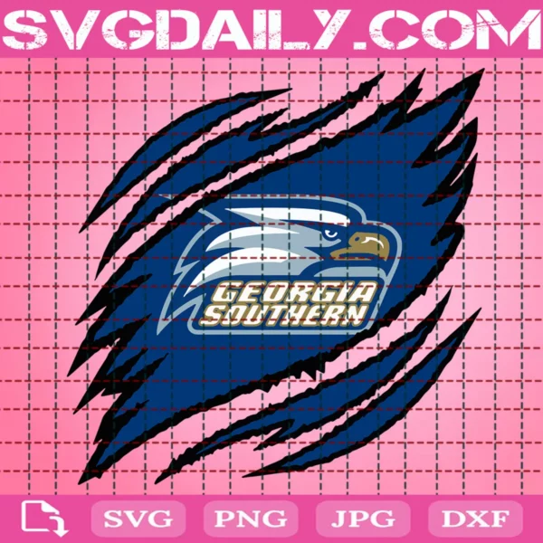 Georgia Southern Eagles Claws Svg
