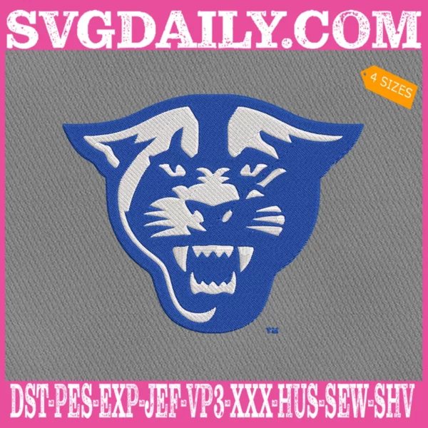 Georgia State Panthers Embroidery Machine