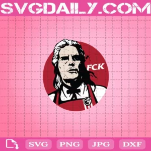 Geralt Of Rivia Fck Svg