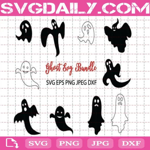 Ghost Bundle Svg Free