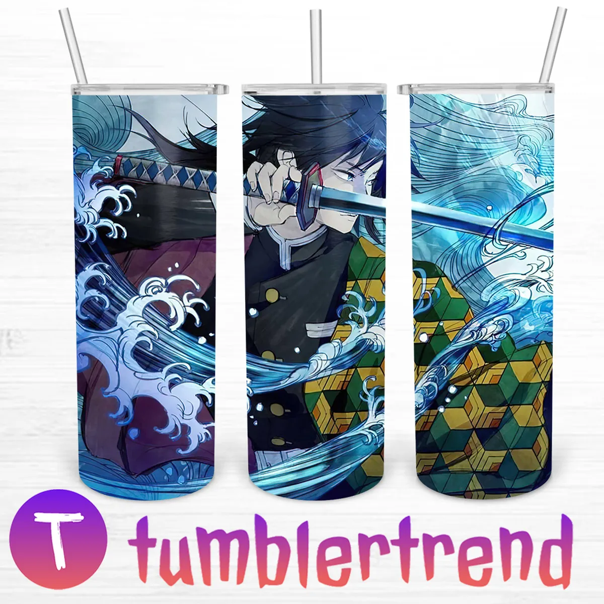 Giyu Tomioka 20oz Tumbler Skinny - Svgdaily Daily Free Premium Svg Files