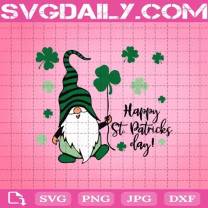 Gnome Happy St Patrick'S Day Svg