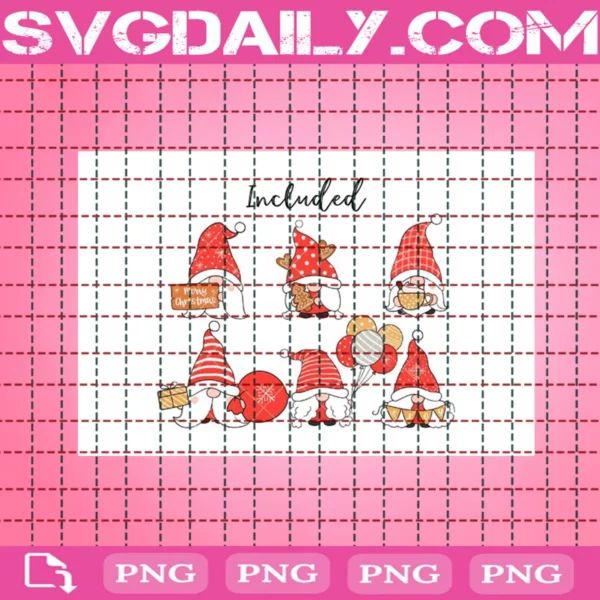 Gnomes Christmas Clipart