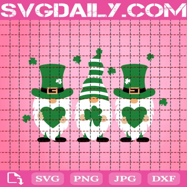 Gnomes St Patrick'S Day Svg