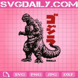 Godzilla Svg, Monster Svg
