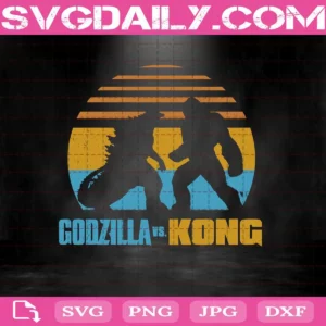 Godzilla Vs Kong Svg