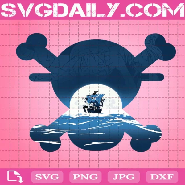 Going Merry Svg, One Piece Svg