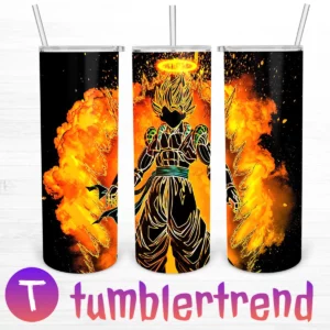 Goku Dragon Ball 20oz Skinny Straight