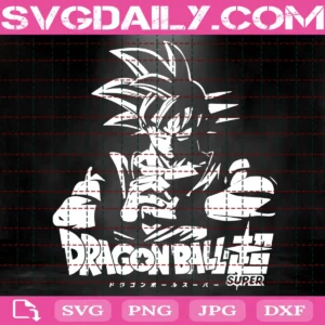 Goku Dragon Ball Super Svg