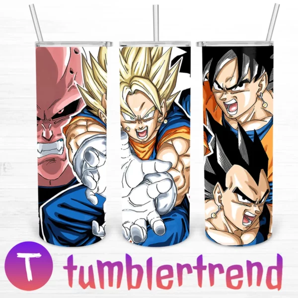 Goku Vegeta 20oz Skinny