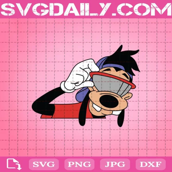 Goofy With Sunglasses Svg
