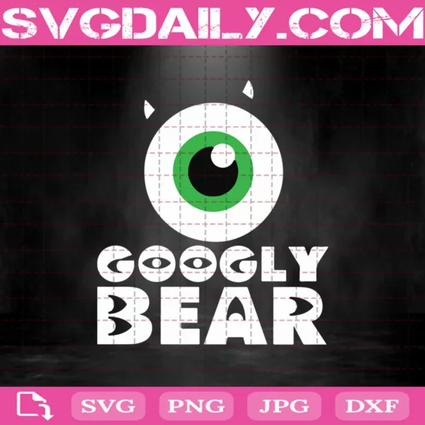 Googly Bear Svg, Monsters Inc Svg