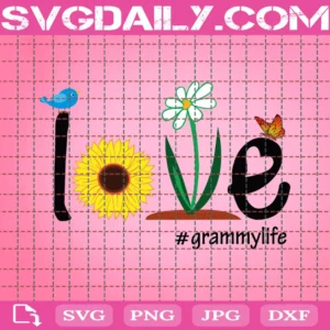 Grammy Love, Grammylife Clipart Shirt