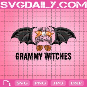 Grammy Witches Svg