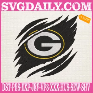 Green Bay Packers Embroidery Design