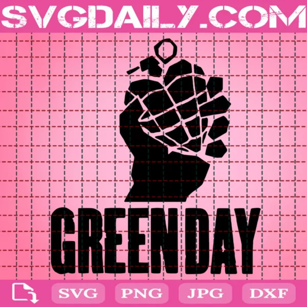 Green Day Svg, Punk Rock Svg