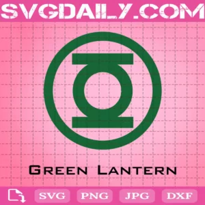 Green Lantern Logo Svg
