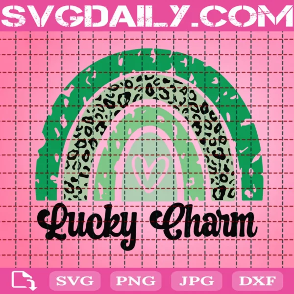 Green St. Patrick'S Day Rainbow Svg