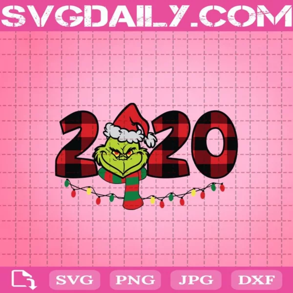 Grinch Christmas 2020 Svg