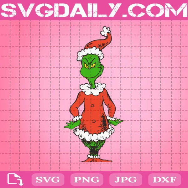 Grinch Christmas Svg