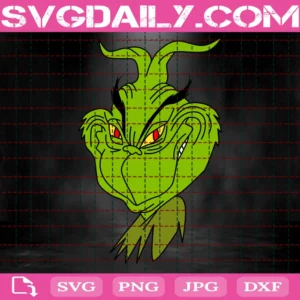 Grinch Face, Merry Grinchmas