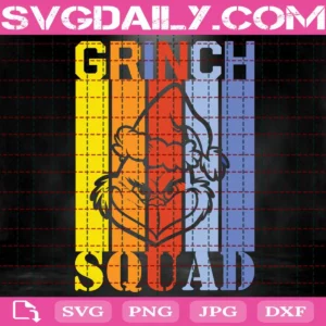 Grinch Squad Svg