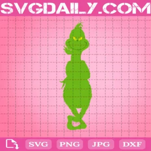 Grinch Svg, Cute Grinch Svg