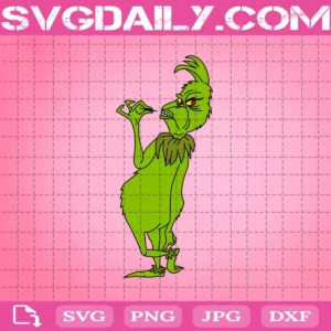 Grinch Svg, Green Grinch Svg
