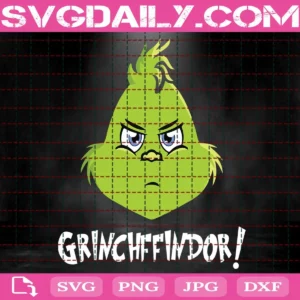Grinchffindor Christmas Svg